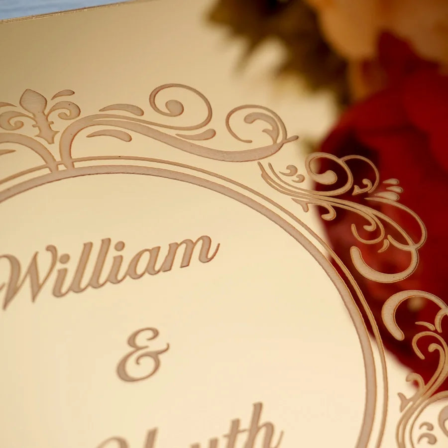 Personalized Anniversary Gift Wedding Guestbook Custom Wedding Book to Sign for Guests Baptism Mariage Decoration