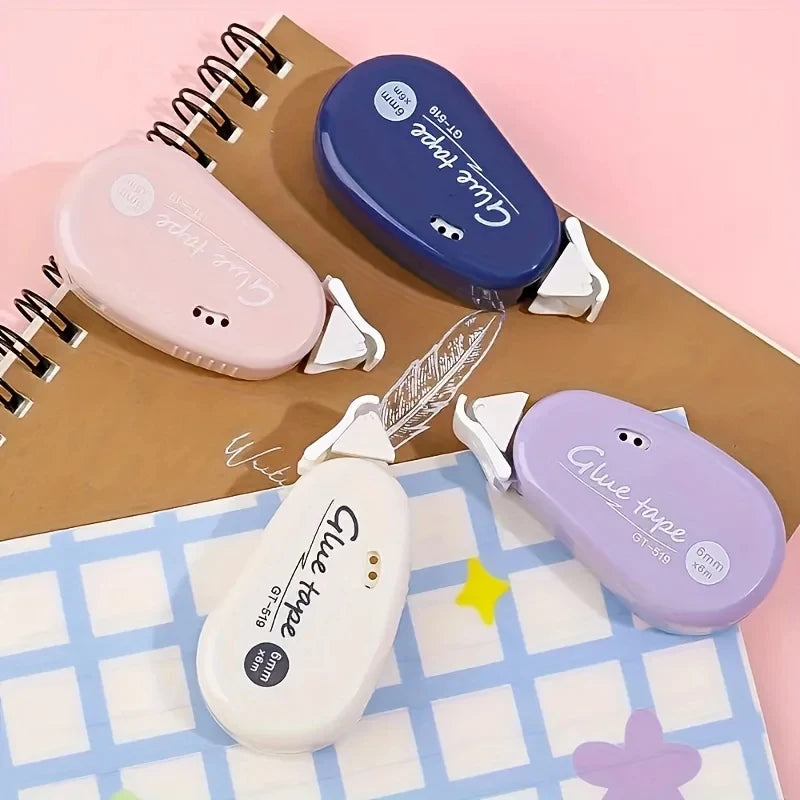 6m*6mm Double Sided Adhesive Dots Tape Handbook Glue Tape DIY Scrapbooking Collage Roller Glue Stationery Office School Supplies