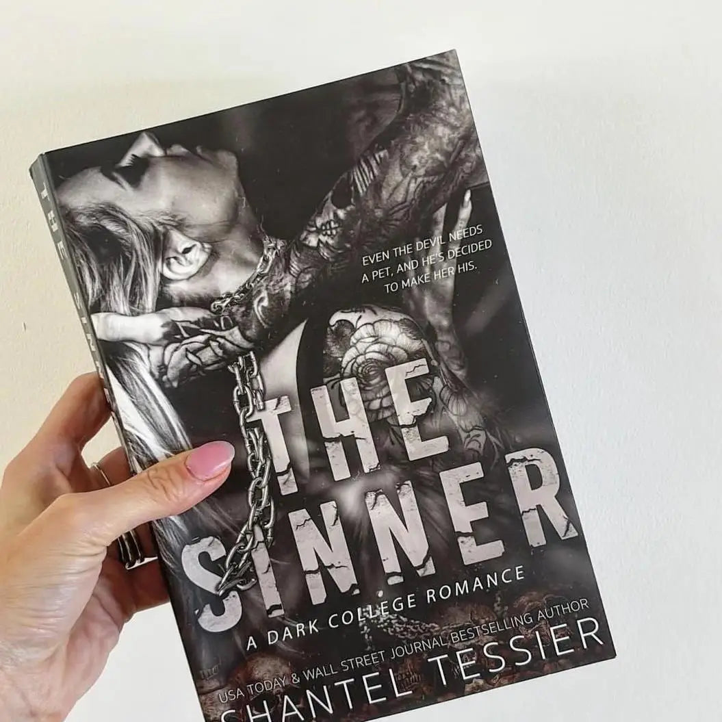 1 book The Sinner: A Dark College Romance Novel English book