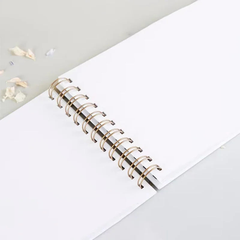 Personalized A4-A5 Guest Book for Wedding Decoration Custom Wedding Guest Book Birthday Photo Album Flower Signature Book Gifts