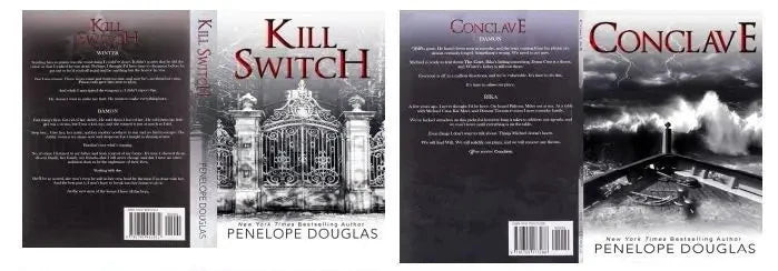 2 book Devil's Night hide away, corrupt ,kill switch conclave ,night fall ,fire night in English Horror Fiction Books