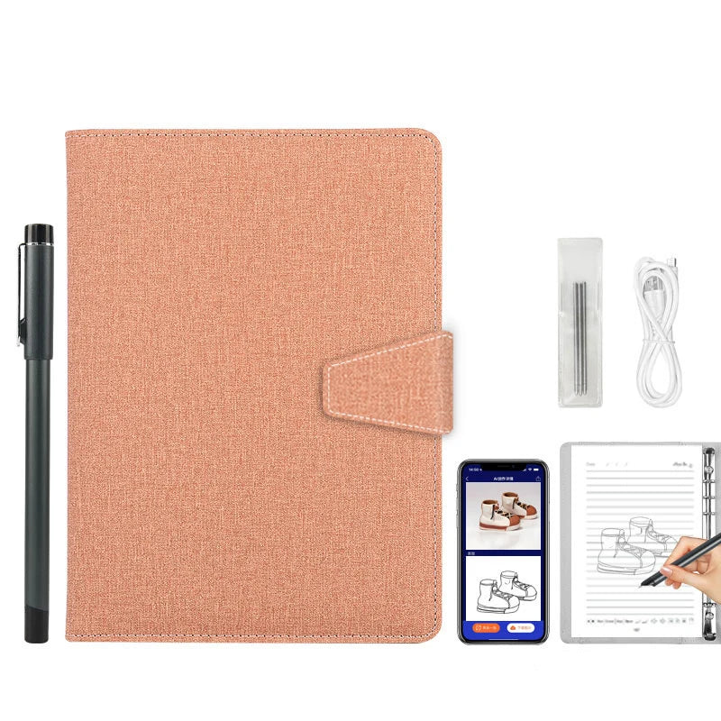 Digital Handwriting Note Book Smart Sync Pen Diary Writing Set Cloud Notebook AI,Voice Drawing Bluetooth Real-time Transmission