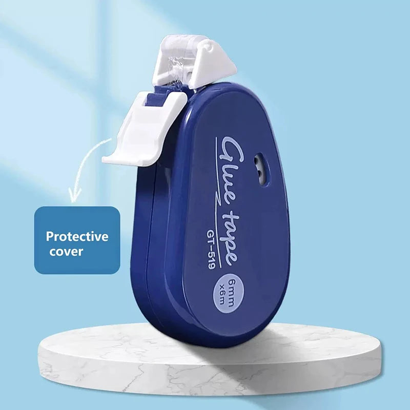 6m*6mm Double Sided Adhesive Dots Tape Handbook Glue Tape DIY Scrapbooking Collage Roller Glue Stationery Office School Supplies