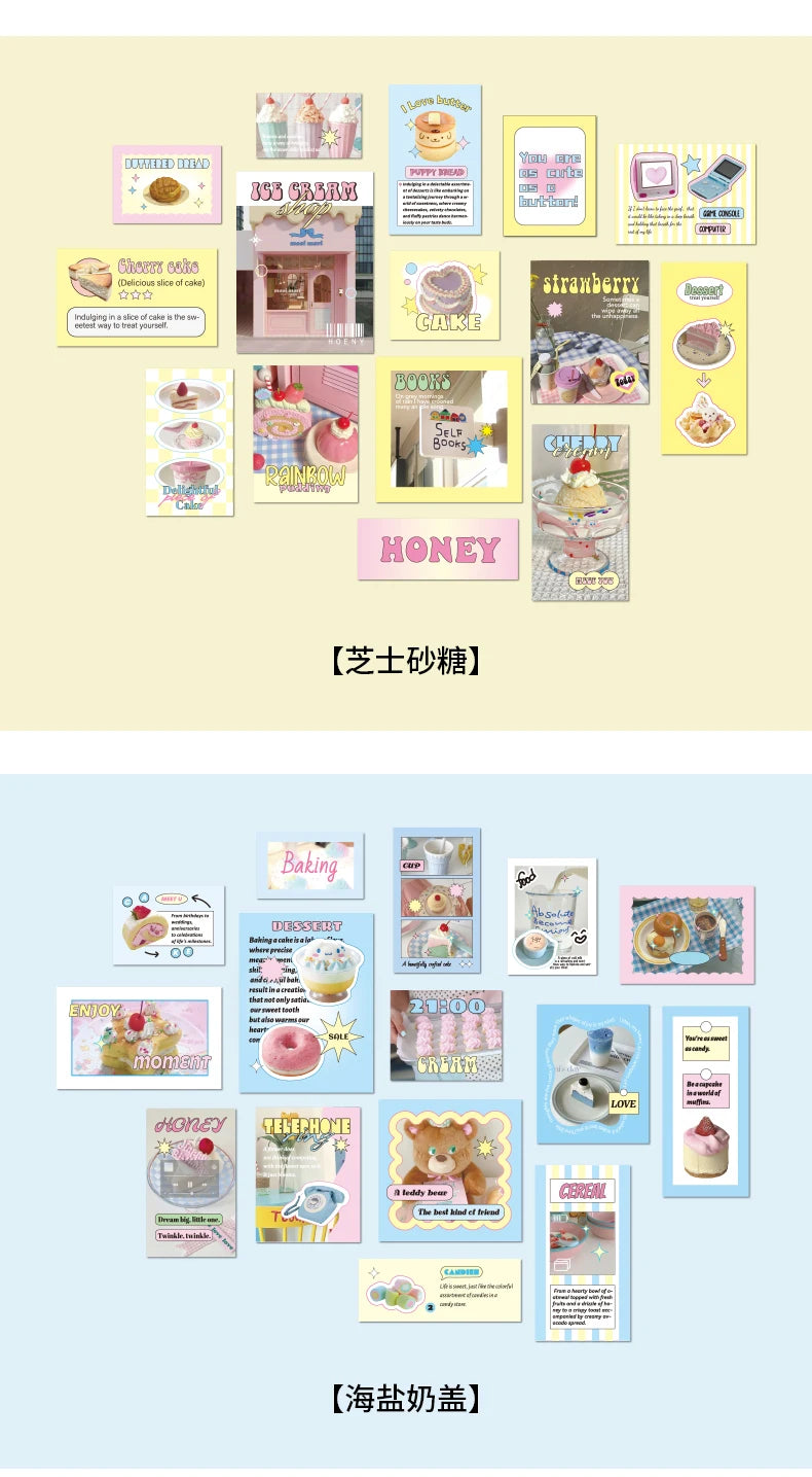 30Pcs/pack Cute Magazine Scrapbooking Stickers Book DIY Junk Journal Material Decoration Album Diary Stationery supplies