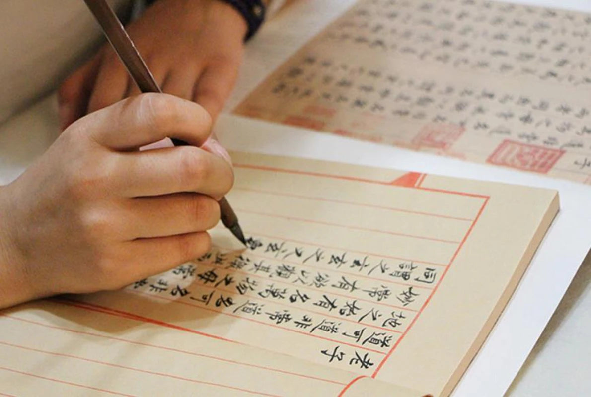 Blank Antique Thread-bound Book Vertical  Xuan Beginner Calligraphy Rice Paper