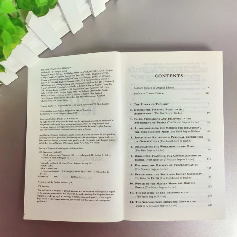 Think and Grow Rich By Napoleon Hill The Landmark Bestseller Now Revised and Updated for The 21st Century Book