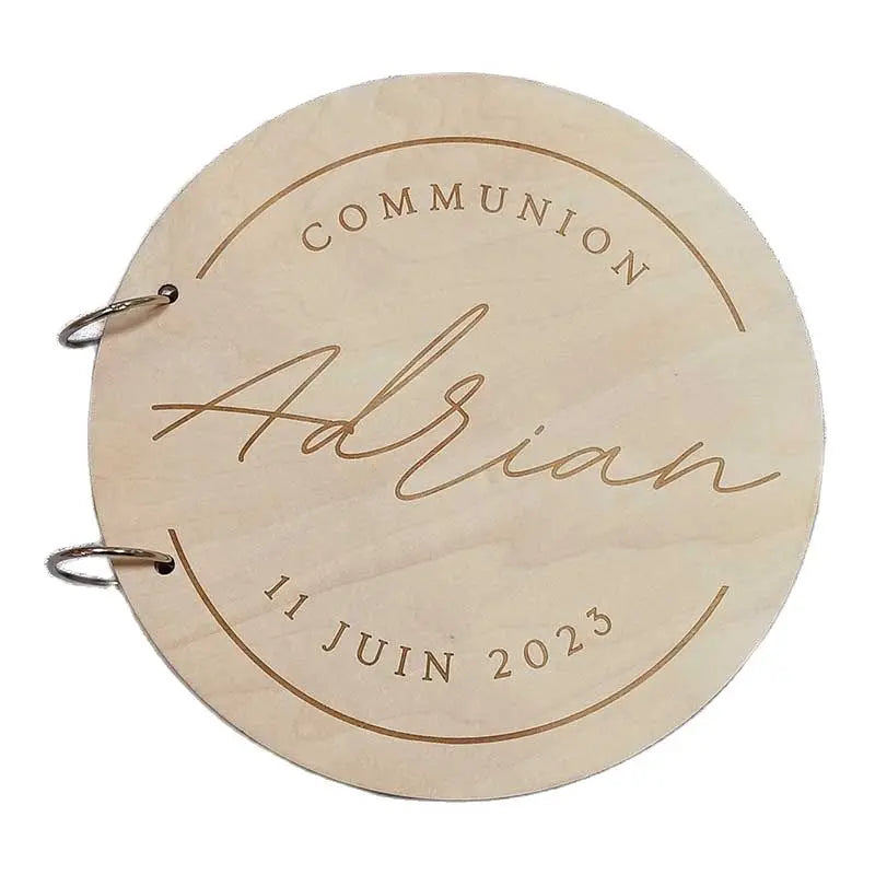 Personalized Wooden Guestbook Wedding Guestbook Baby Shower Decorations Boy Girl Party Supplies Communion Details For Guests