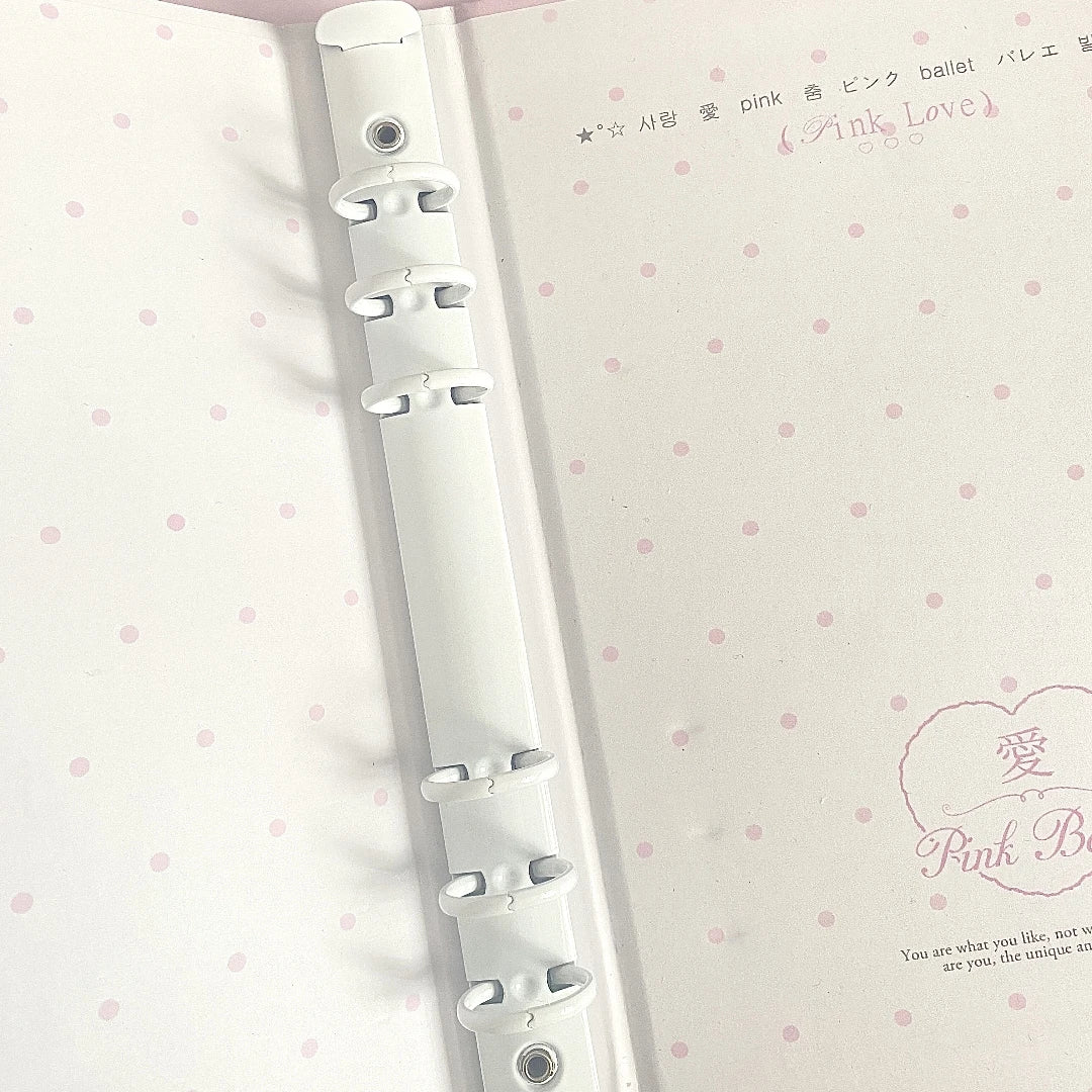 Love A5 Binder 4 Grid 3inch Photocard Binder Kpop Idol Photo Collect Book Card Holder Album for Polaroid instax Girl Gift