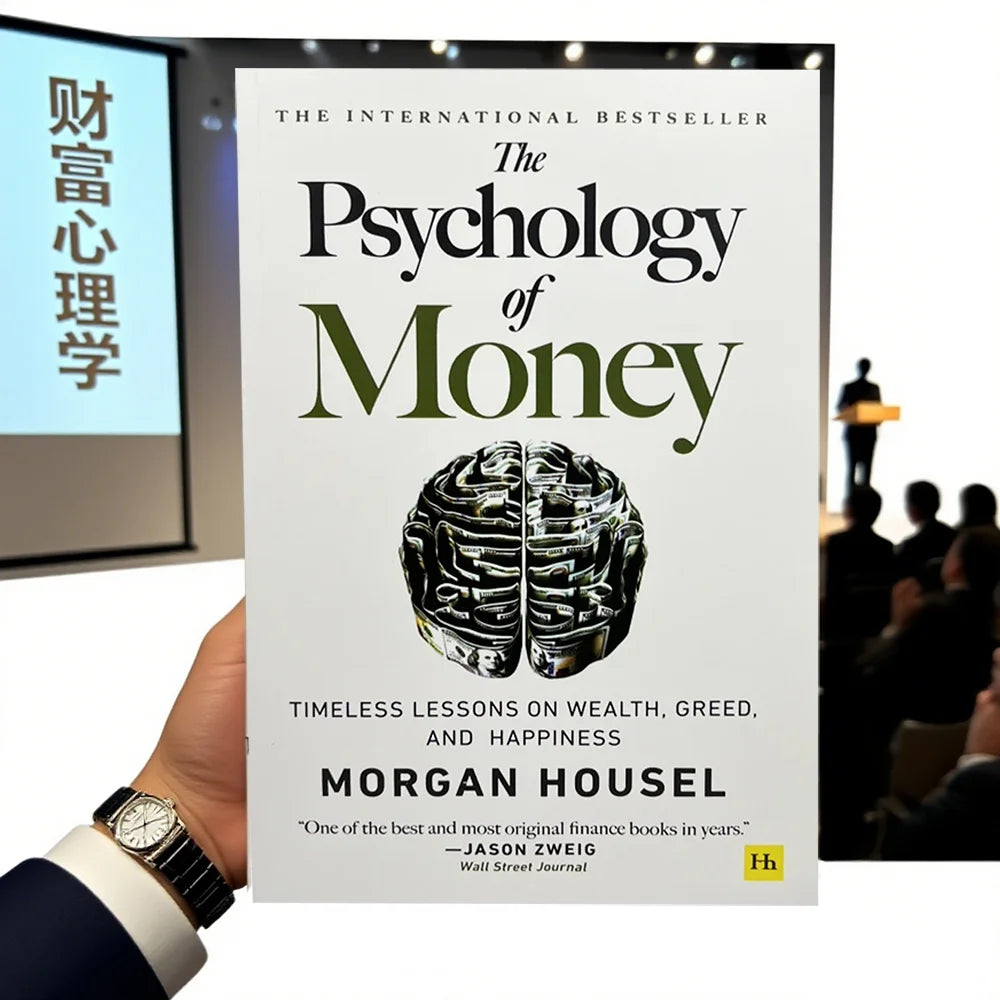 The Psychology of Money: Timeless Lessons on Wealth, Greed, and Happiness Finance Books for Adult