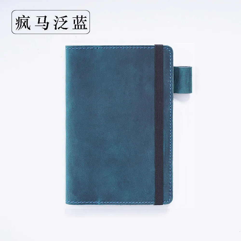 Travel Note Book Wax Thread Sewing Journal Genuine Leather Notebook Handmade DIY  Men Women Exquisite Gift Retro Durable Planner