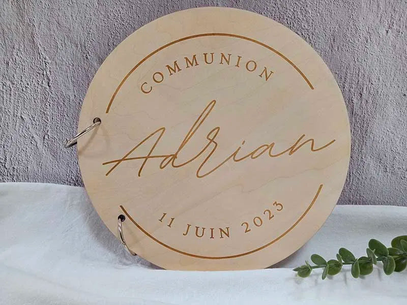 Personalized Wooden Guestbook Wedding Guestbook Baby Shower Decorations Boy Girl Party Supplies Communion Details For Guests