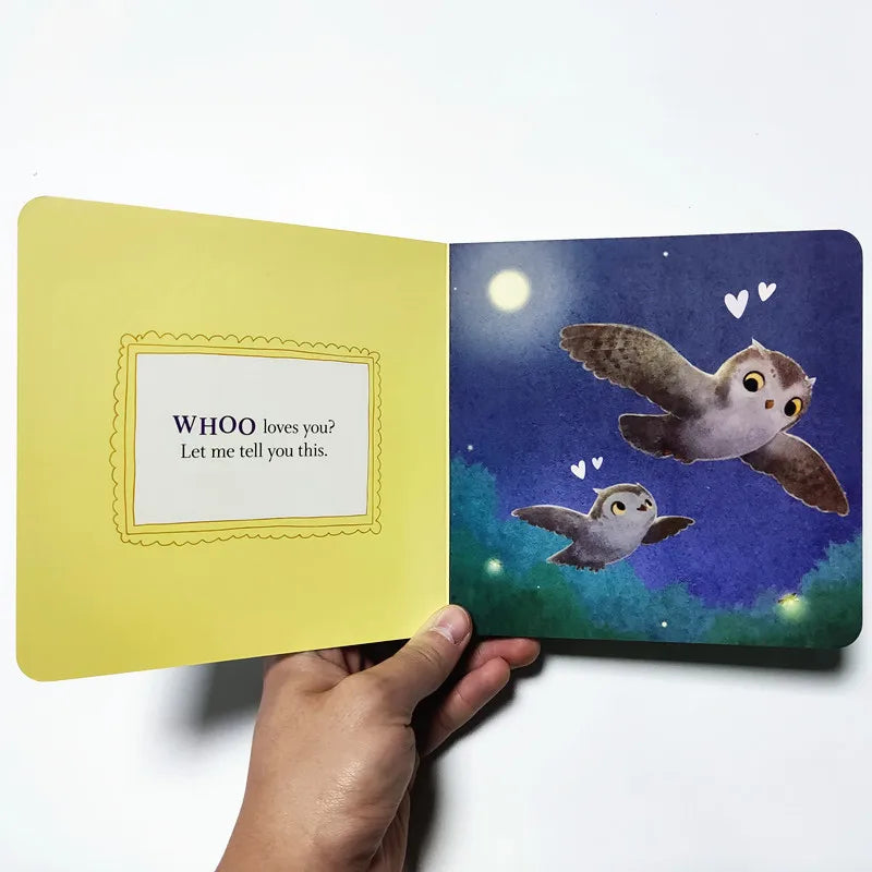 English Children's Parent-child Interactive Cardboard Book 'I Love You Like No Otter'
