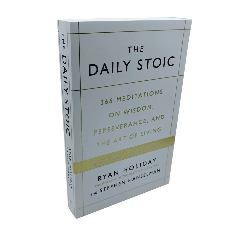 The Daily Stoic by Ryan Holiday 366 Meditations,on Wisdom Perseverance and the Art of Living Book Libros English book
