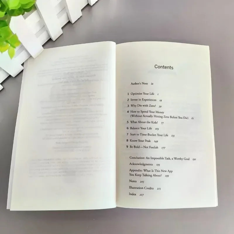 Die with Zero: Getting All You Can From Your Money and Your Life English Books