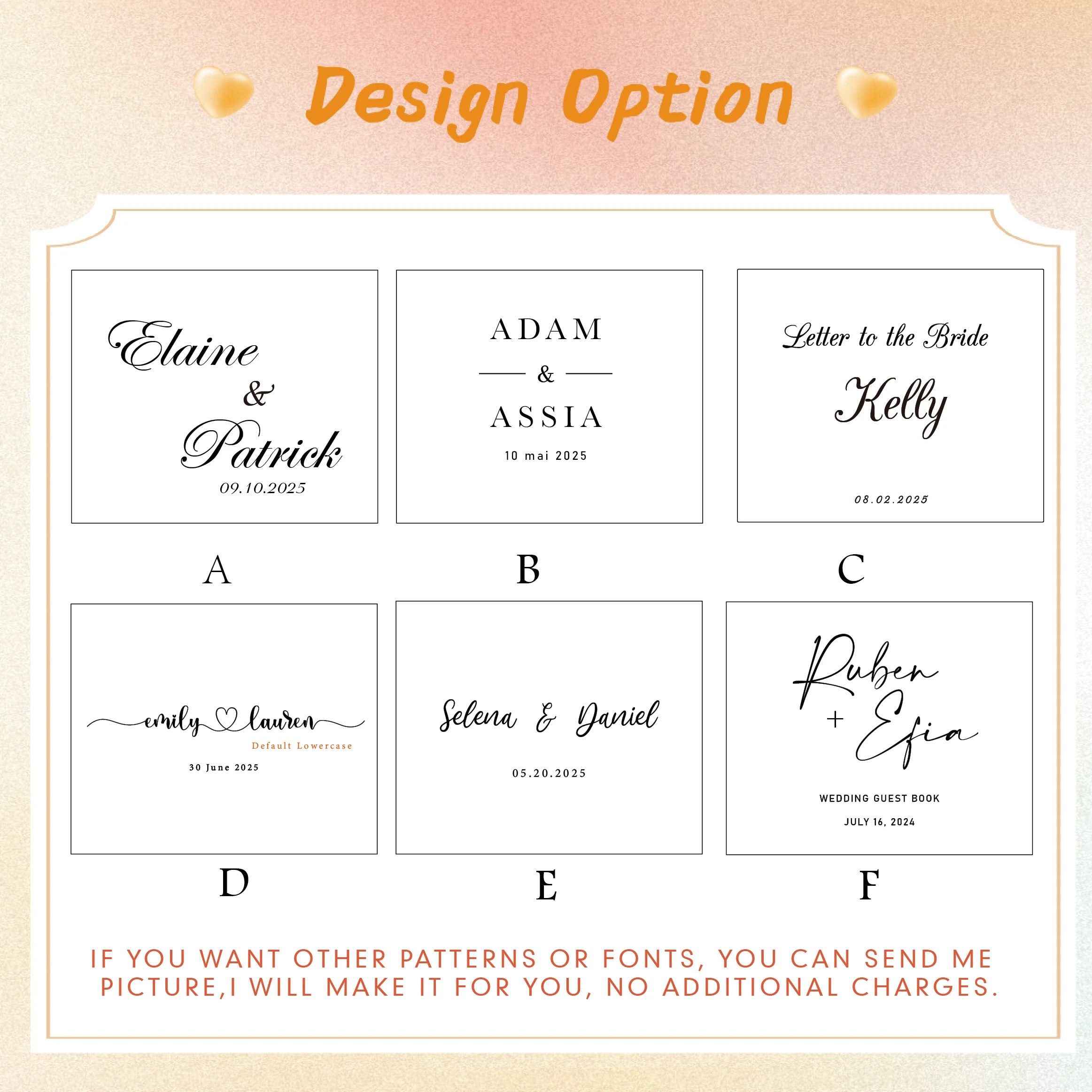 Personalized Wedding Guest Book Anniversary Birthday Baptism Decor Message Book Couples Keepsake Book Signing Book Photo Albums