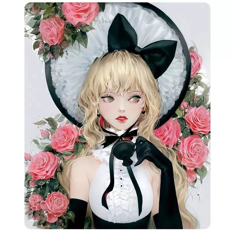 Muses Coloring Book by Dadachyo Beautiful Girl Painting Book Anime Line Drawing Graffiti Books for Adult Students